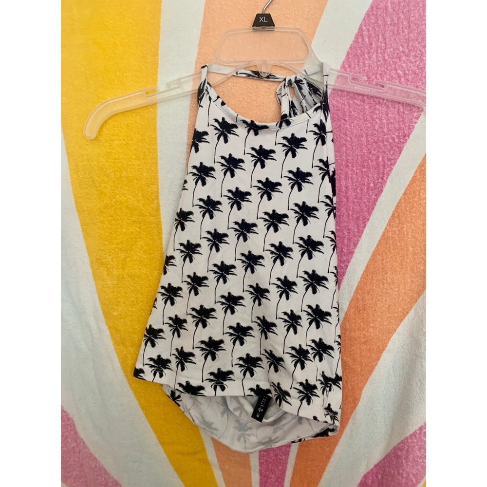 Tropical Halter Top